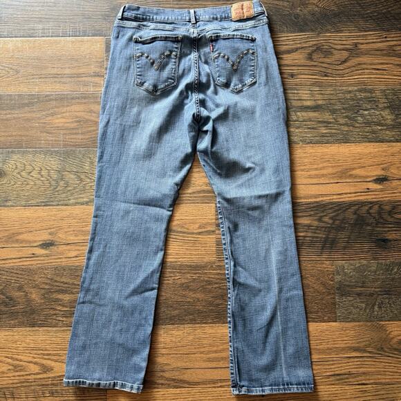Levi’s Classic Bootcut Jeans Women’s Size 16 Blue Mid Rise - Picture 2 of 5